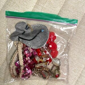 Gold and Red Mystery Jewelry